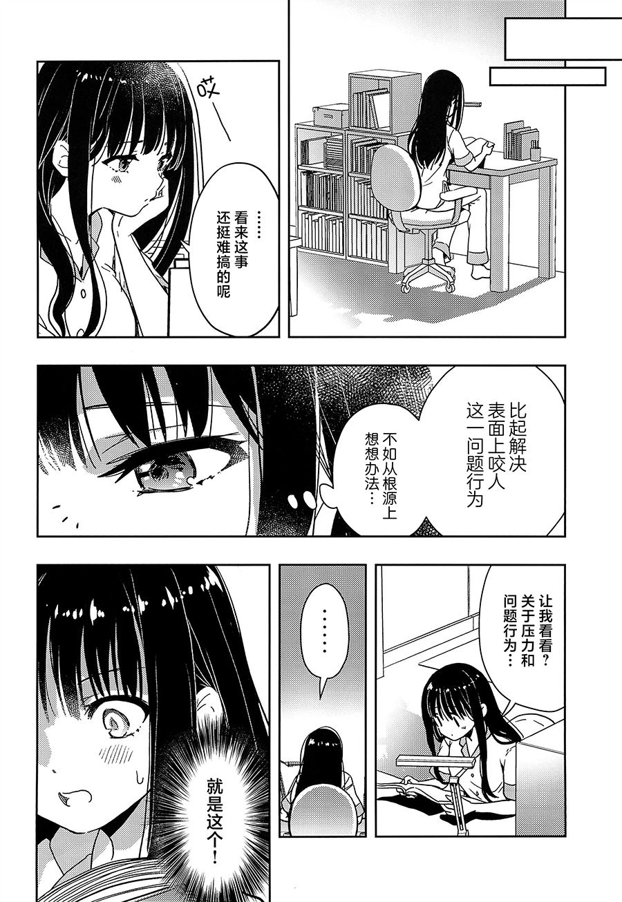 关于染上啃咬癖的千束被泷奈调教这件事 第1话 第17页