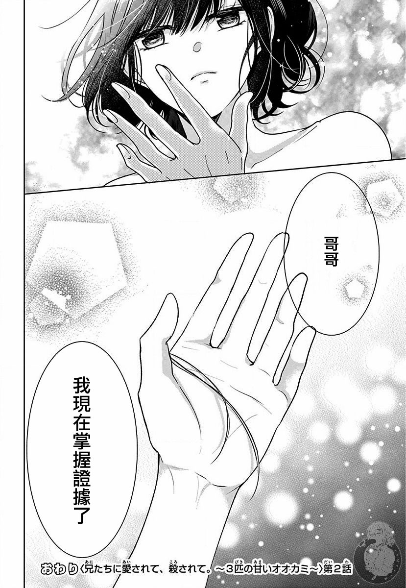兄妹间的相爱相杀~三匹甜蜜的小狼~ 第2话 第32页