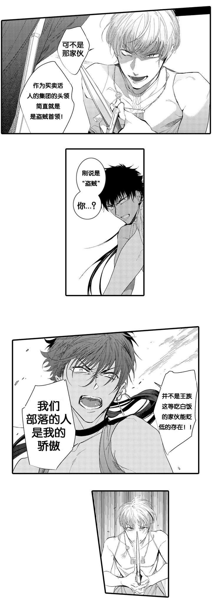 撒哈拉沙漠的黑鹰 第5话 第3页